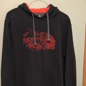 Men’s North Face hooded sweatshirt